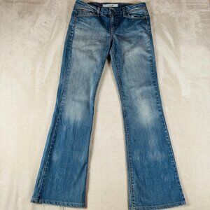 Vintage Joe's Jeans Womens 29 Medium Wash Blue Denim Robinson Flared Made in USA